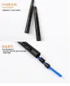Hot-selling high-speed steel wire skipping rope, student high school and college entrance examination skipping rope, pen handle skipping rope, pvc environmentally friendly plastic skipping rope wholesale details Picture